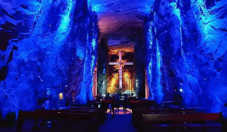 La Cathédrale de Sel de Zipaquirá en Colombie- Bogotá-Cundimarca-visite autour de la capitale