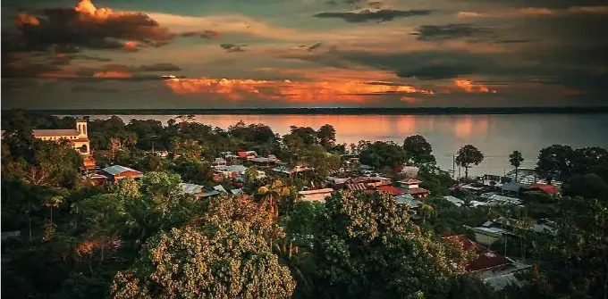 Puerto Narino en Amazonie