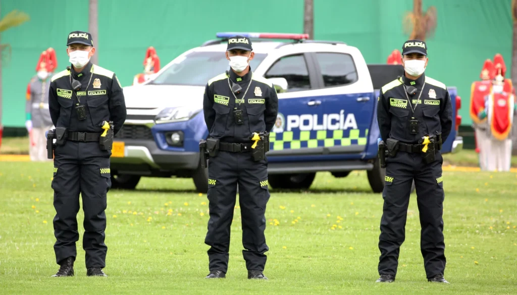 Police en Colombie-Bogota-visite guidé-Cundinamarca-Sécurité- Force de l'ordre-Intervention-Protection Civile